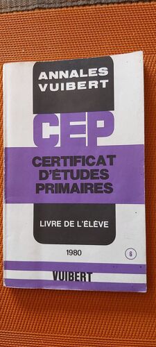 Cep 1980 Annales Vuibert
