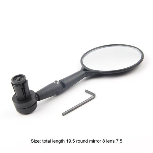 1/2 Pièces 360 Rotatif Vélo Guidon Fin Miroirs Durable Vélo Vue Réflecteur Rétroviseurs Arrière Gauche Droite Vélo Accessoires