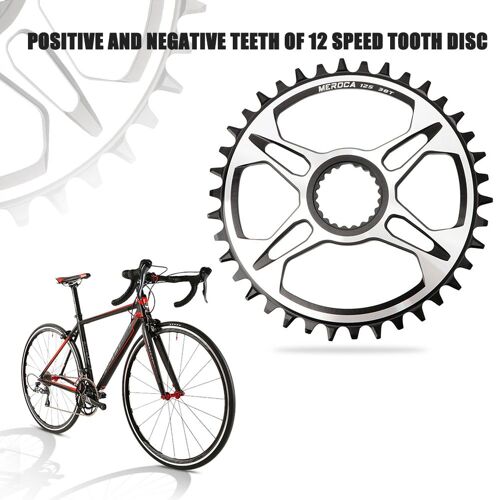 Roue De Chaîne De Vélo En Alliage D'aluminium, 12 Vitesses, Disque De Réparation, Pièces De Bicyclette, M6100 M7100 M8100 M9100 7075