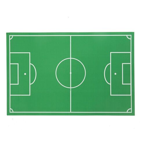 8 Sets De Table Terrain Football 40x26cm Vert