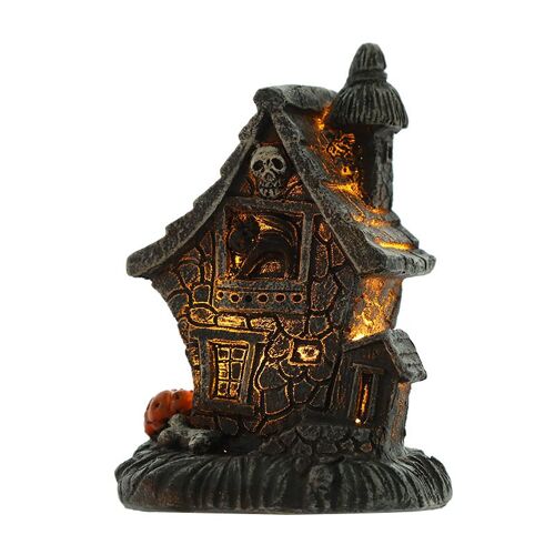 Accessoires Décoratifs Halloween Nouvelle Maison Hantée Petite Maison Lumineuse