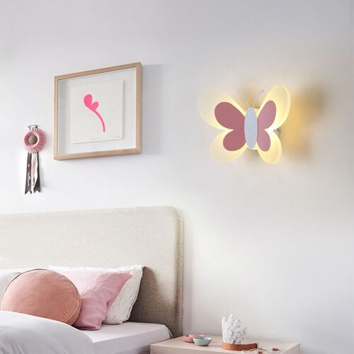 L'applique Murale D'intérieur A Mené L'applique Murale Mignonne De Papillon Pour La Déco De Pépinière