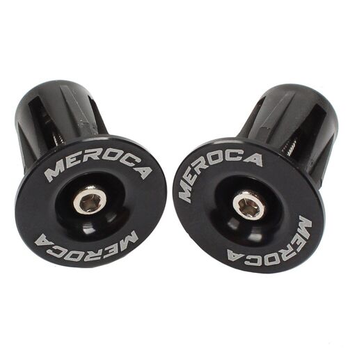 1 Paire Vélo Poignée Barre Embout En Alliage D'aluminium Vtt Vélo Guidon Poignées Bouchons Casquettes Pour Vélo Guidon Accessoires