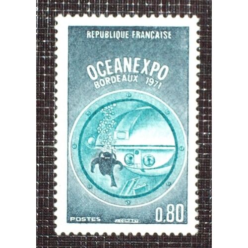 France N° 1666 Neuf Sans Charnière De 1971 - 80c « Oceanexpo, Bordeaux »
