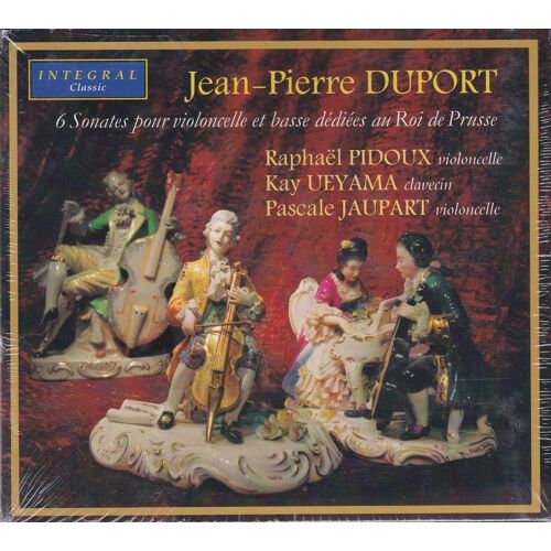 Jean-Pierre Duport Six Sonates Pour Violoncelle Et Basse / Raphaël Pidoux (Violoncelle), Kay Ueyama (Clavecin), Pascale Jaupart (Violoncelle)