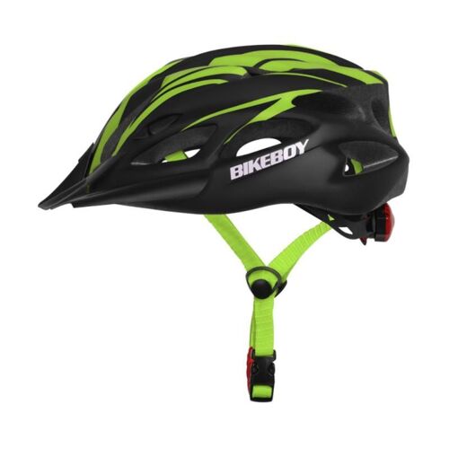 Bikeboy-Casque De Vélo Ultraléger Pour Homme Et Femme, Casque De Vélo De Route, Vtt, Moulé Intégralement, Casque Réglable Avec Lumière