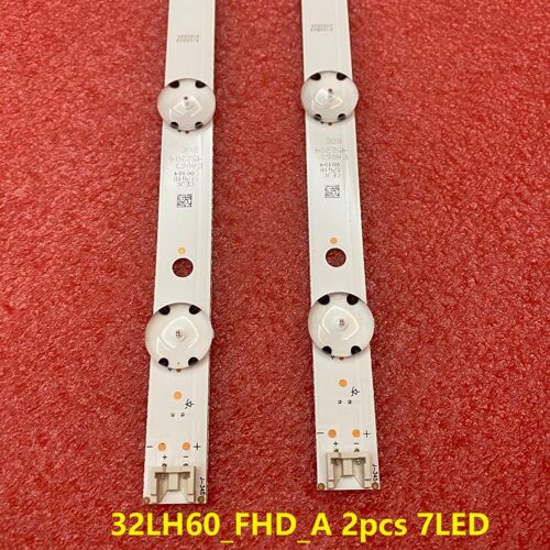 Bande lumineuse LED Nipseyteko LG 32LH6047 S L NC320DUE VBDN1, 2 pièces kit