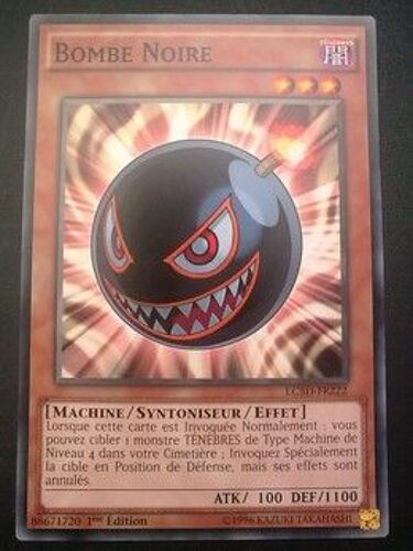 Carte Yu Gi Oh - Bombe Noire - Lc5d-Fr222 - Commune