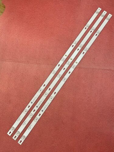 Bande de rétroéclairage LED, 3 pièces, pour samsung 43UC6306 43UC6406 43U67EBC TCL 43S303 43DP608 D43A810 Nipseyteko