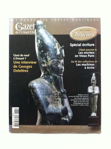 La Gazette De L Hotel Drouot 33 26 Septembre 2003 Une Interview De Georges Delettrez