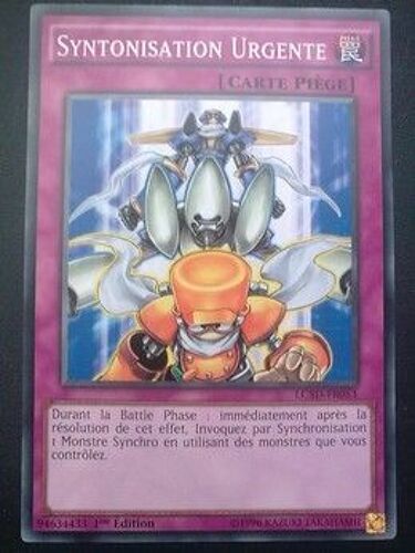 Carte Yu Gi Oh - Syntonisation Urgente - Lc5d-Fr053 - Commune
