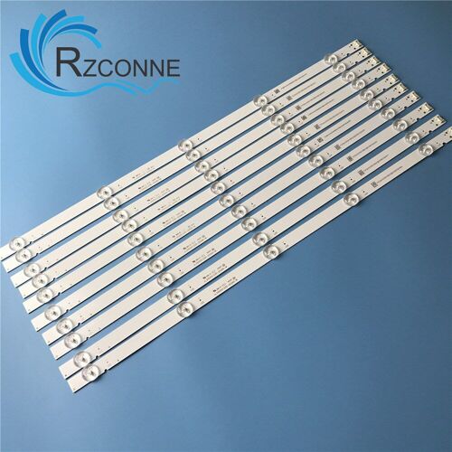 Bande rétroéclairage Haute qaulité LEDs, 5 lampes, TV skyworth50 "", 50G3, 50G2A, V500DJ6-MD1, 10, A6, JL.D50051235-202AS-M, MS-L189 Nipseyteko