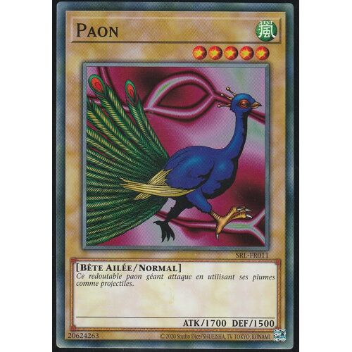Carte Yu-Gi-Oh - Paon - Srl-Frfr011 - Le Maitre Des Magies