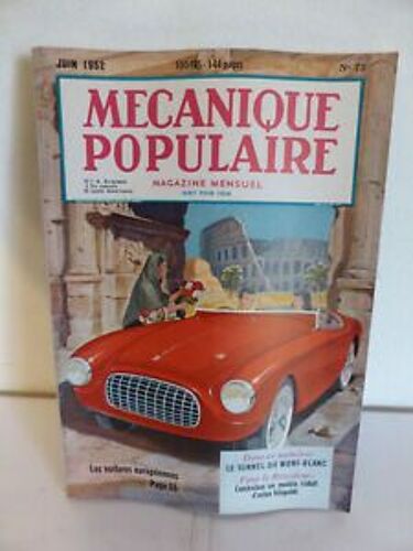 Mecanique Populaire 73 Juin 1952