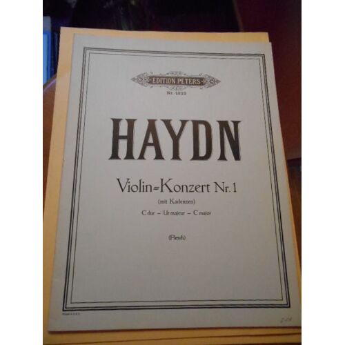  Haydn Violin Konzert Nr 1  Ut Majeur