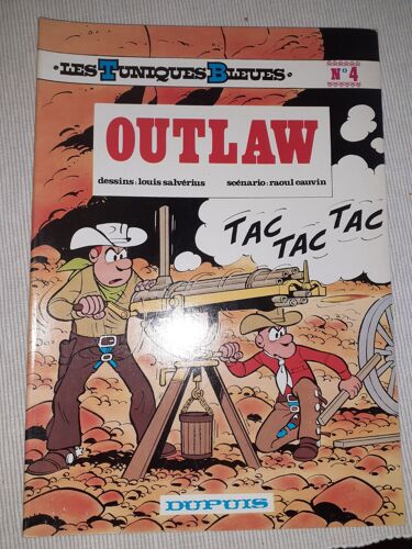 Les Tuniques Bleues "Outlaw" N°4 Année 1977