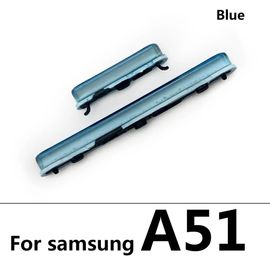 Clé D'alimentation Latérale + Bouton De Volume,Pour Samsung Galaxy A31 A315f A51 A515f A70 A705f A71 A715f - Type A51 Blue