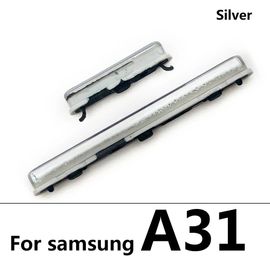 Clé D'alimentation Latérale + Bouton De Volume,Pour Samsung Galaxy A31 A315f A51 A515f A70 A705f A71 A715f - Type A31 Silver