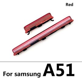 Clé D'alimentation Latérale + Bouton De Volume,Pour Samsung Galaxy A31 A315f A51 A515f A70 A705f A71 A715f - Type A51 Red