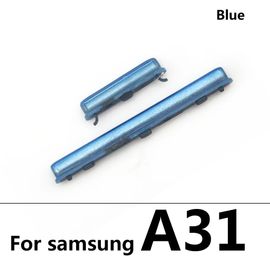 Clé D'alimentation Latérale + Bouton De Volume,Pour Samsung Galaxy A31 A315f A51 A515f A70 A705f A71 A715f - Type A31 Blue