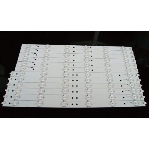 Bande lumineuse LED Nipseyteko 39PFL1530, 1 paire = 12 pièces/lot, 39.0, SNB-C1-R, 39.0, SNB-C1-L, 6LED Nipseyteko TPT390J1-HJ1L02
