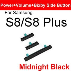Bouton D'alimentation Marche/Arrêt Et Bouton De Volume Pour Samsung Galaxy S8 S9 S10 Plus,Bouton Latéral Bixby Pour Samsung Note 8,Pièces De Rechange - Type S8 S8 Plus Black