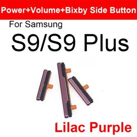 Bouton D'alimentation Marche/Arrêt Et Bouton De Volume Pour Samsung Galaxy S8 S9 S10 Plus,Bouton Latéral Bixby Pour Samsung Note 8,Pièces De Rechange - Type S9 S9 Plus Purple