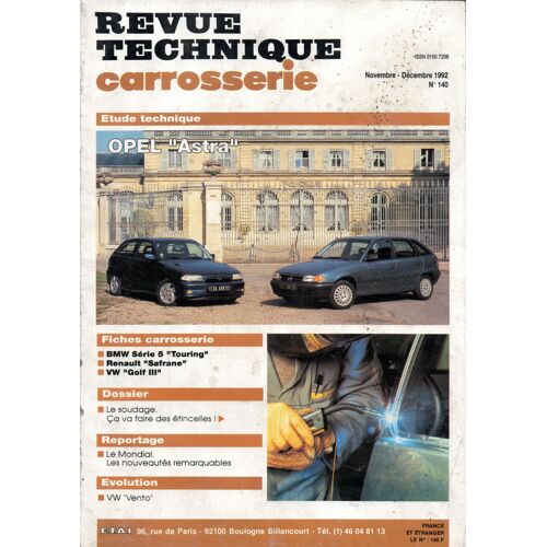 Revue Technique Carrosserie  N° 140 : Opel Astra