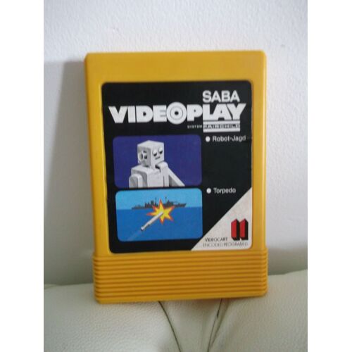 Robot-Jagd Torpedo (Videocart 11) - Jeu Vidéo Saba Videoplay System Fairchild