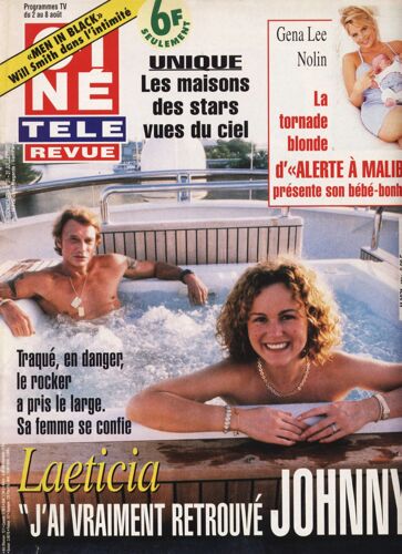 Ciné Revue N° 31 - 1997 : Johnny Hallyday / Will Smith / Gena Lee Nolin / Nicolas Cage ... 