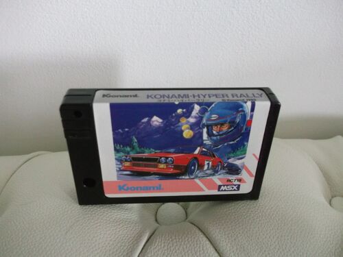 Jeu Konami Hyper Rally Sur Msx