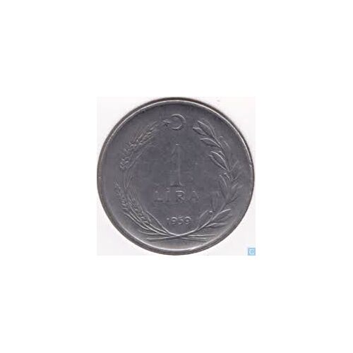1 Lire Turquie 1959