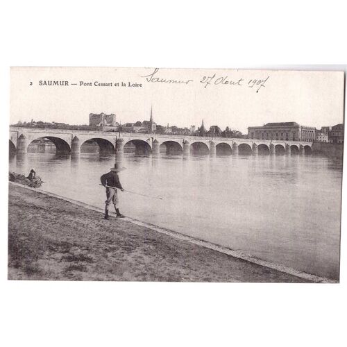 Carte Postale Ancienne - Cpa - 2 - Saumur - Pont Cessart Et La Loire