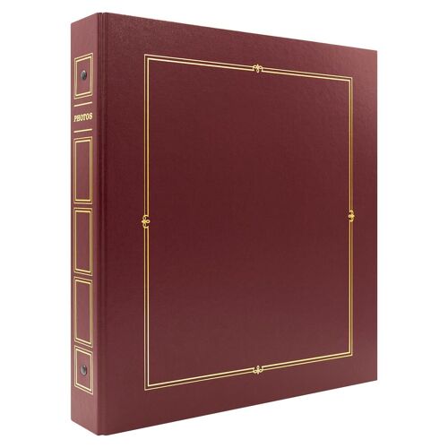 Album Photo Pochettes Cordoue Bordeaux 400 Photos 11,5x15 Cm