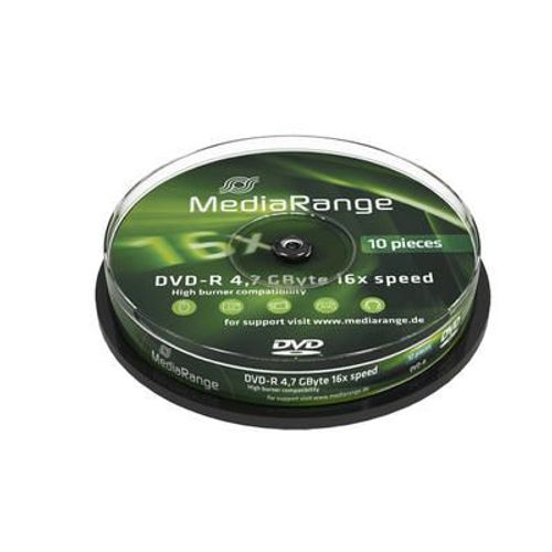 MediaRange - DVD-R x 10 - 4.7 GB