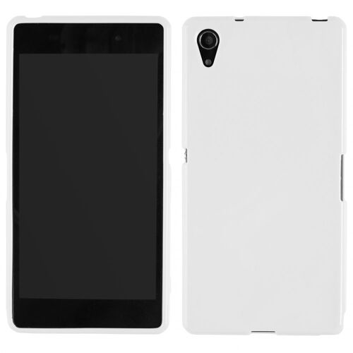 Housse Coque Gel flexible blanche Sony Xperia Z2