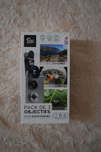 Pack de 3 objectifs Pixter pour smartphones