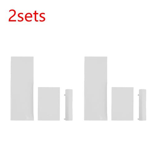 2sets White - Couvercle De Remplacement Pour Carte Mémoire Numérique, 3 Pièces, Pour Nintendo Wii, Carte Mémoire, Porte De Contrôleur Gc