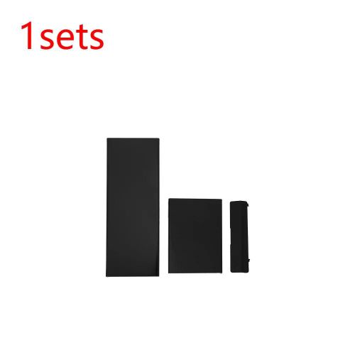 1set Black - Couvercle De Remplacement Pour Carte Mémoire Numérique, 3 Pièces, Pour Nintendo Wii, Carte Mémoire, Porte De Contrôleur Gc