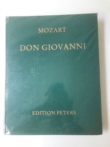 W.A. Mozart : Don Giovanni - Oper In Zwei Akten - Drama Giocoso In Due Atti - Kv 527 - Partitur Nach Dem Urtext Herausgeben Von Georg Schünemann Unter Mitarbeit Von Kurt Soldan