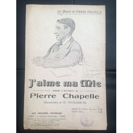 JAime Ma Mie De Pierre Chapelle