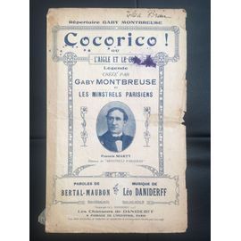 Cocorico ! (LAigle Ou Le Coq!) Créée Par Gaby Montbreuse Et Les Minstrels Parisiens