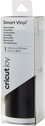 Cricut Joy : Rouleau Vinyle Amovible Noir 13,9x121,9cm