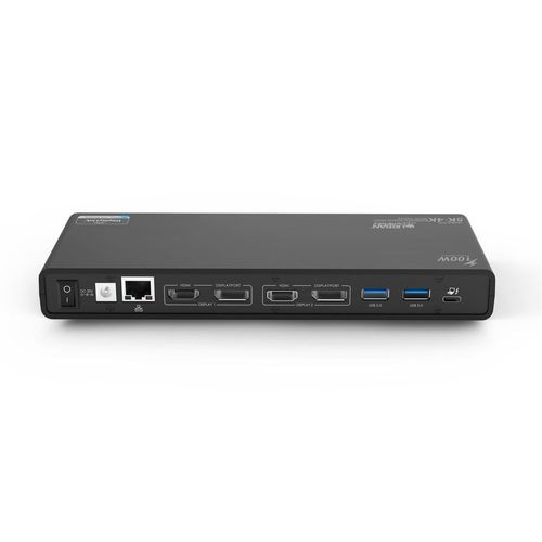 Urban Factory HUBEE PRO - Station d'accueil - USB-C 3.1 - 2 x DP, 2 x HDMI - 1GbE - 130 Watt