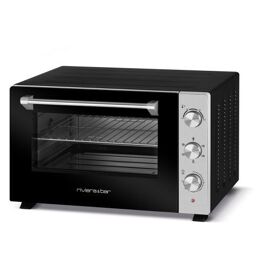 Riviera & Bar QFR460 - Four électrique avec grill - convection - 46 litres - 1.8 kWatt - noir mat/inox