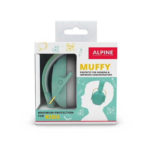 Alpine Mkids-Mt - Casque Auditif Enfant Muffy Kids - Menthe