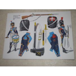 Le Plumet.  Planche 79. Infanterie De Ligne. 57e Régiment Sapeur Et Tambour 1809