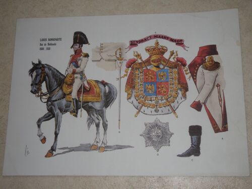 Le Plumet.  Planche 141. Louis Bonaparte Roi De Hollande 1806-1810