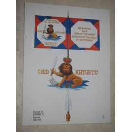 Le Plumet.  Planche D4. Série D. Royaume De Hollande (I). Drapeaux 1806-1810