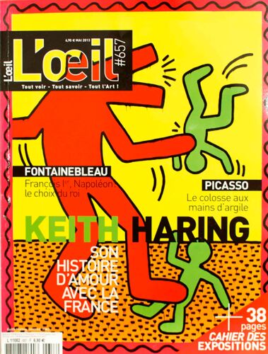 L'oeil 657 / Keith Haring - Fontainebleau - Picasso